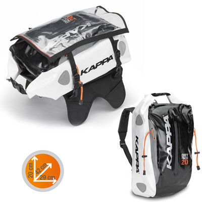 Kappa Motorcycle Luggage on Kappa Tkw746 Dry Pack Tank Bag   Motostorm