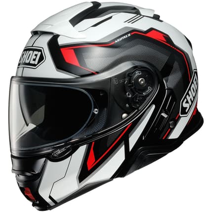 Shoei Neotec 2 Respect Tc-10 White Black SH-NEO2-RESPECT-TC1 Modular Helmets | MotoStorm