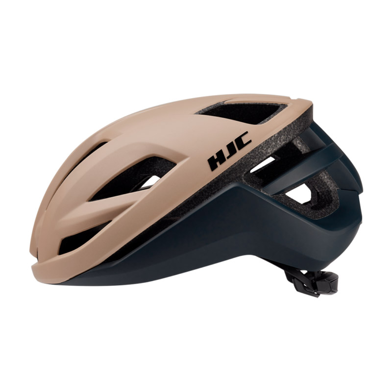 Casco Hjc Bellus marrone navy opaco