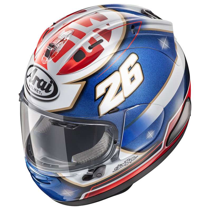 Arai Rx-7v Pedrosa Samurai AR2796PS Full Face Helmets | MotoStorm