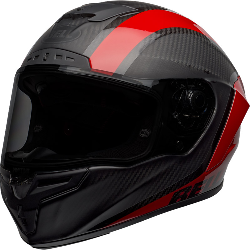 Bell Race Star Flex Dlx Tantrum2 Helmet Red BE-712361_2-3-4-5 Full Face ...