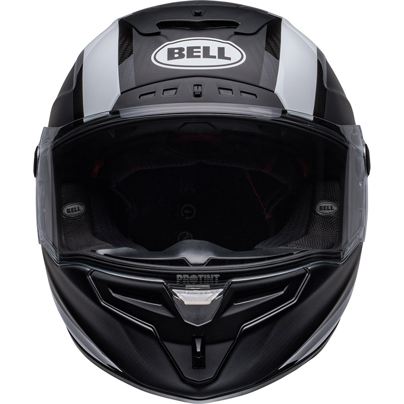 Bell Race Star Flex Dlx Tantrum 2 Helmet Black White BE-713702_2-3-4 Full Face Helmets | MotoStorm