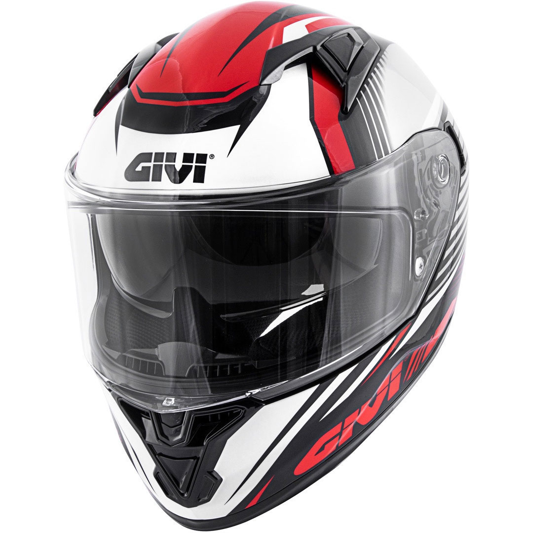 Givi 50.6 Stoccarda Helmet Red Black H506FGDBR Full Face Helmets ...