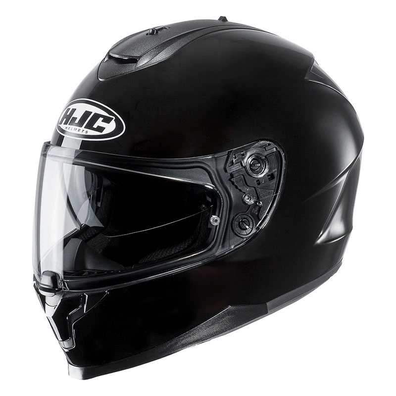 Full Face Helmet Hjc C70 Solid Black HJC-151030-NM Full Face Helmets ...