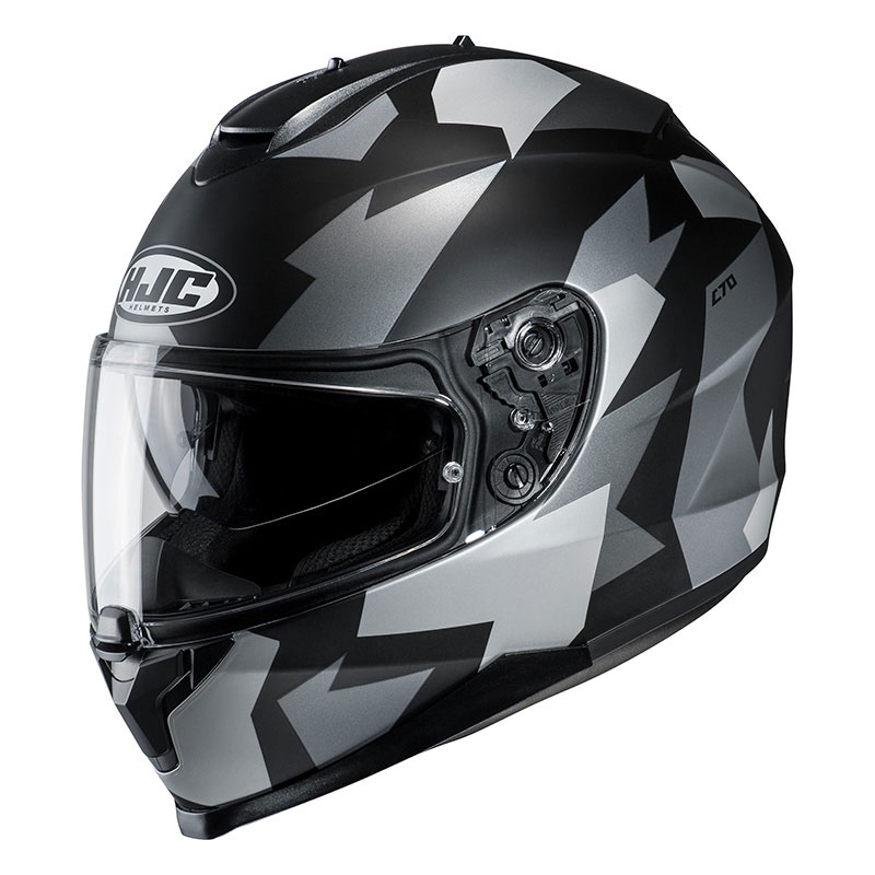 Full Face Helmet Hjc C70 Valon Black HJC-151475-MC5SF Full Face Helmets ...