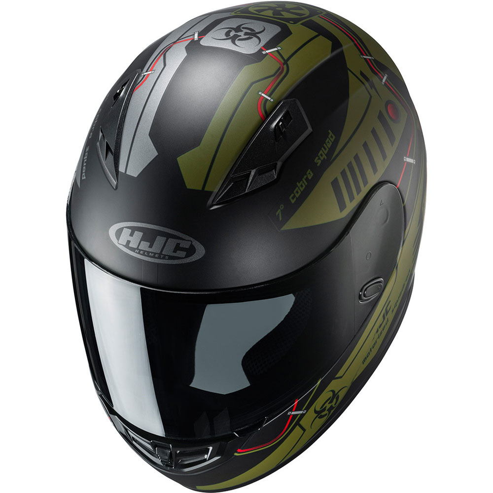 Hjc Cs-15 Tarex Helmet Green HJC-102745-MC45SF Full Face Helmets | MotoStorm