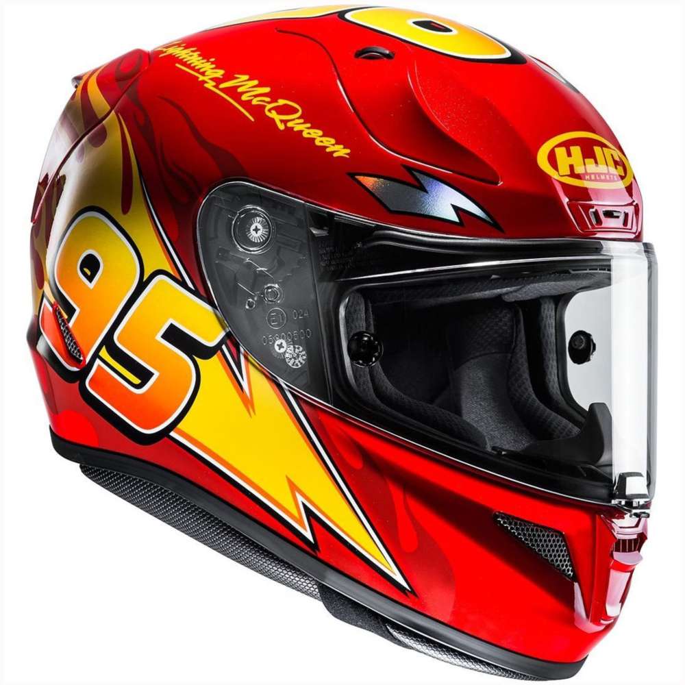 Hjc Rpha 11 Lightning Mcqueen Helmet Disney Pixar HJC-134901-MC1 Full