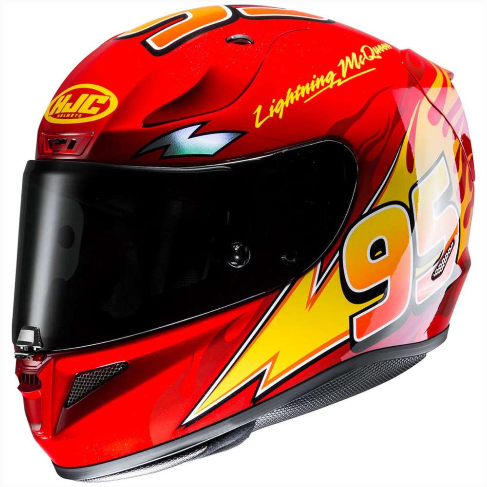 Hjc Rpha 11 Lightning Mcqueen Helmet Disney Pixar HJC-134901-MC1 Full