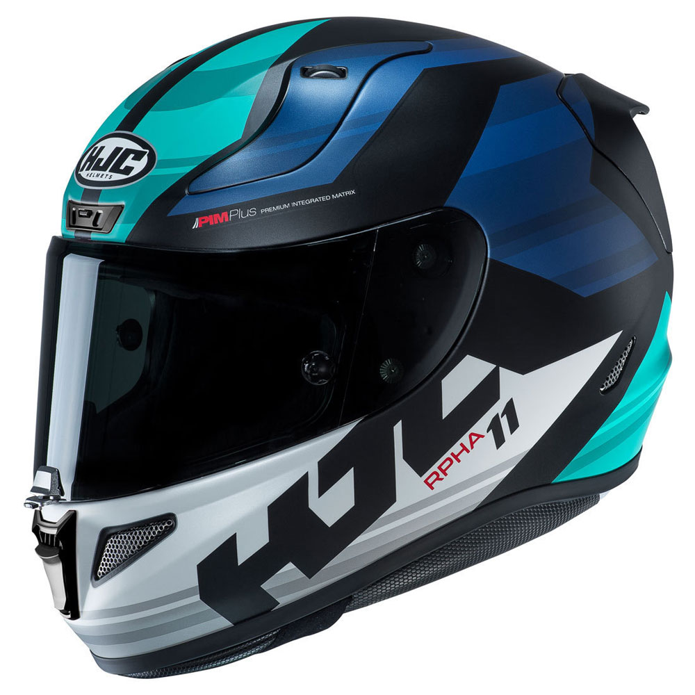 Full Face Helmet Hjc Rpha 11 Naxos Blue HJC-139172-MC2SF Full Face ...