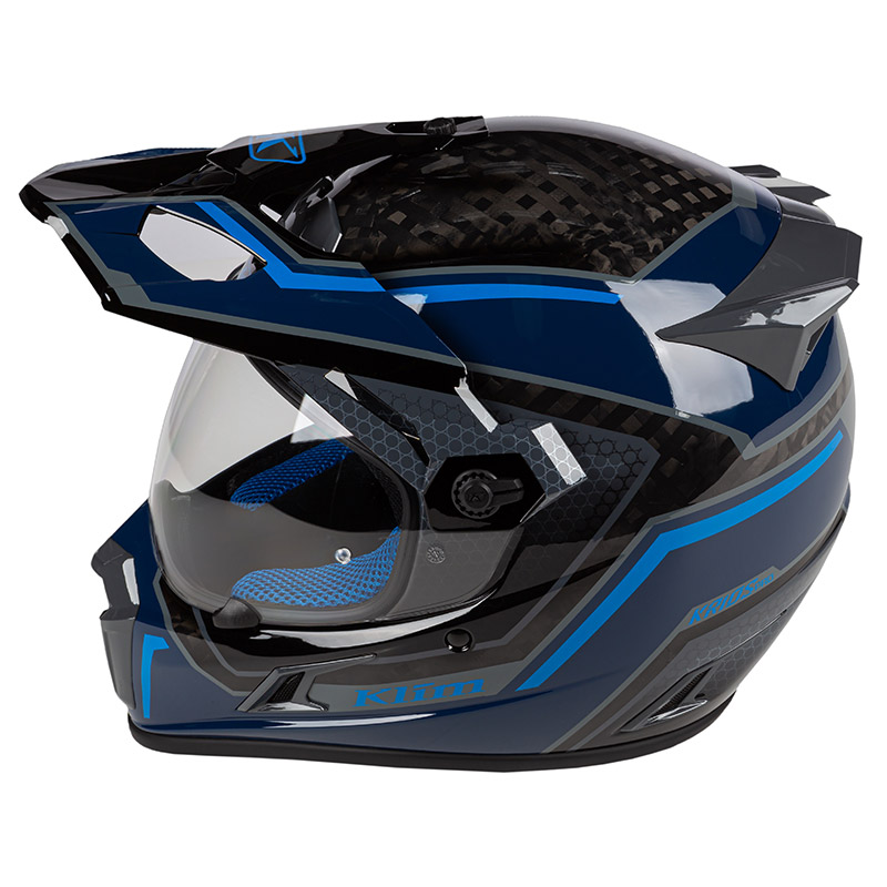 Klim Krios Pro Mekka Kinetik Helmet Blue KL-3900-000-000-008 Full Face ...