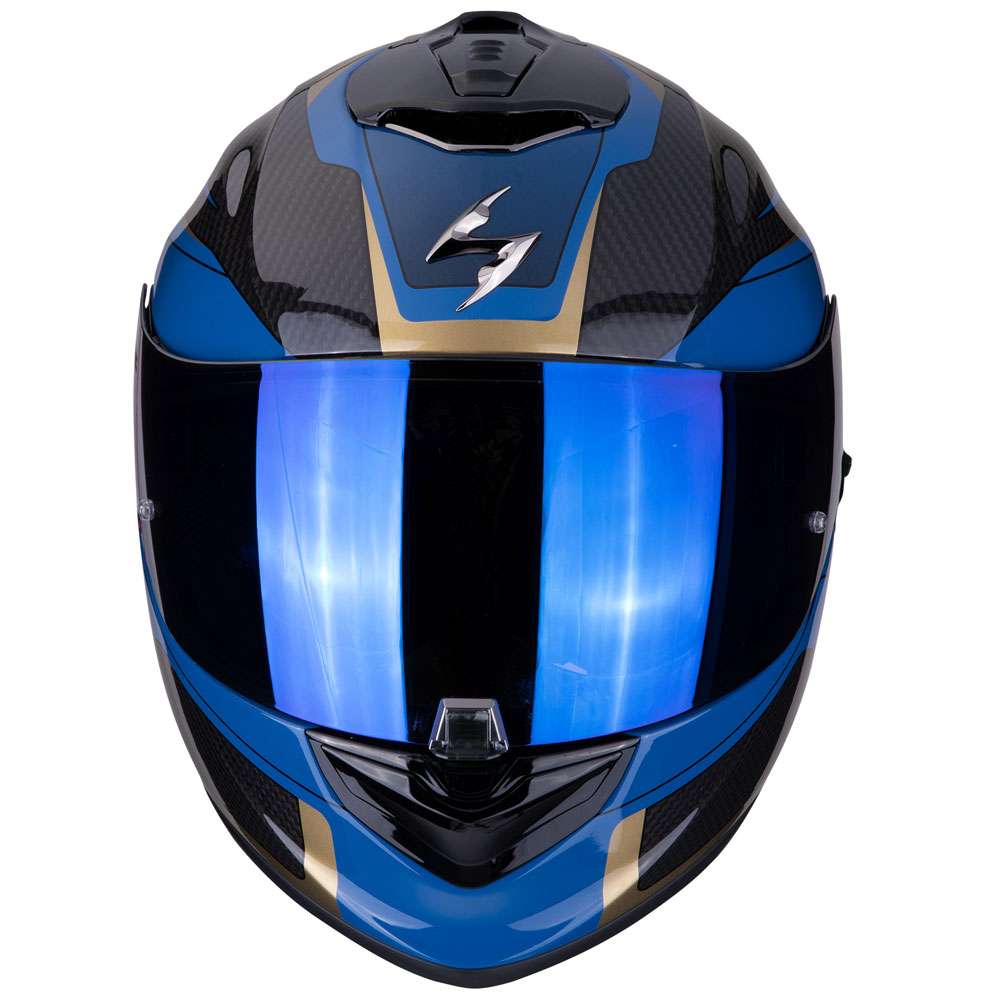 Full Face Helmet Scorpion Exo 1400 Air Carbon Esprit Blue ...