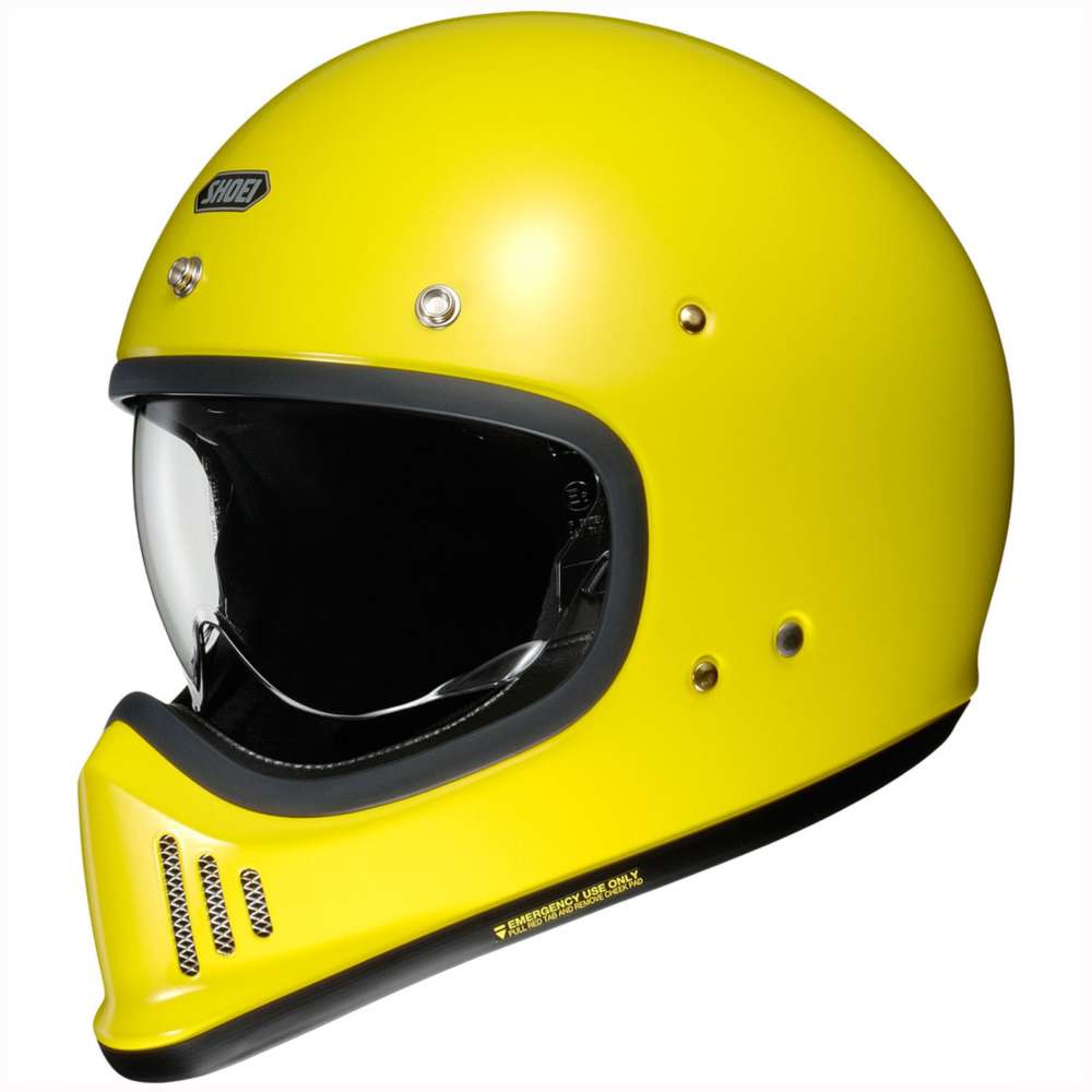 Shoei Ex-zero Yellow SH-14.09.023.2 Full Face Helmets | MotoStorm