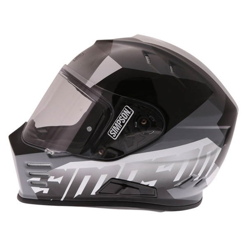 Simpson Venom Army White V1091E05F906 Full Face Helmets | MotoStorm