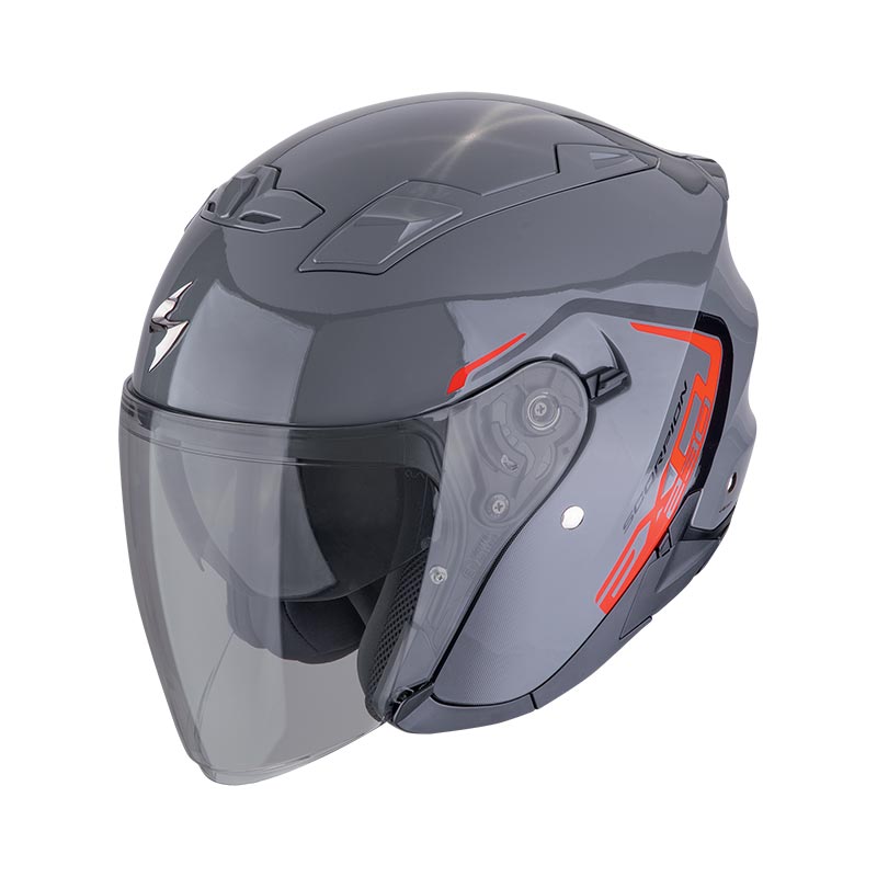 Casco Scorpion Exo 230 Cit-E grigio rosso