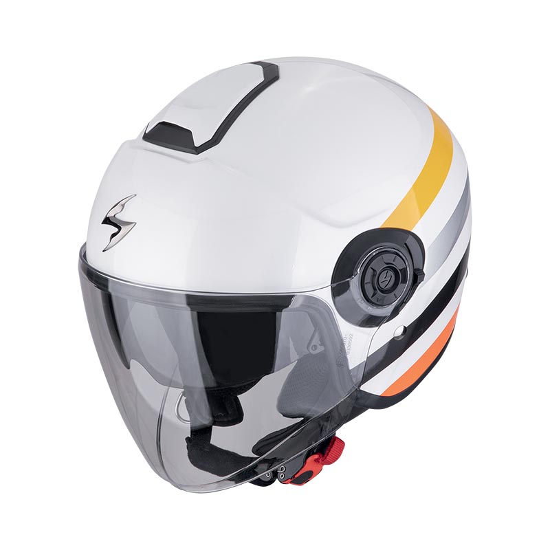 Casco Scorpion Exo City 2 Bee bianco giallo