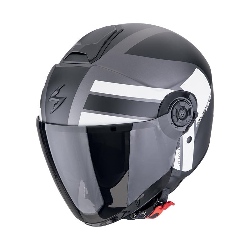 Casco Scorpion Exo City 2 Blur argento opaco