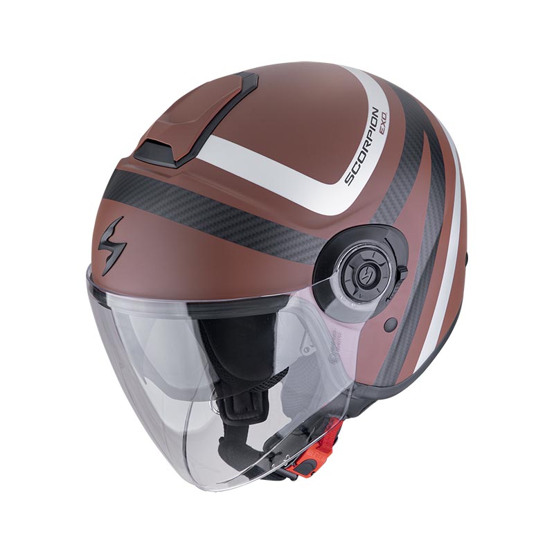 Casco Scorpion Exo City 2 Riva marrone opaco