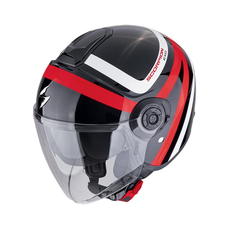 Casco Scorpion Exo City 2 Riva nero rosso