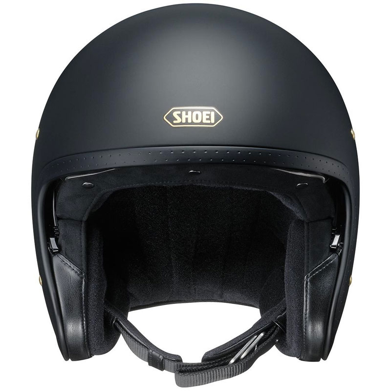 Shoei J-o Matt Black SHO-J-O-BLACK-MATT Jet Helmets | MotoStorm