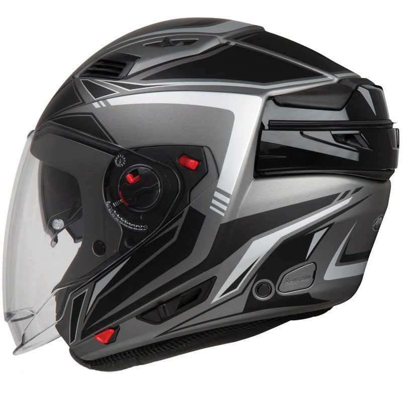 Airoh Executive Line Helmet Anthracite Gloss EXLI29 Modular Helmets ...