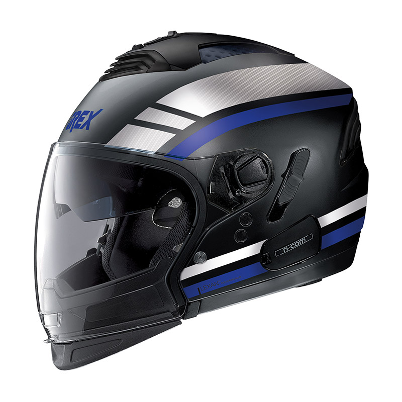 Grex G4.2 Pro Timelapse N-com Black Blue G42000646045 Modular Helmets ...