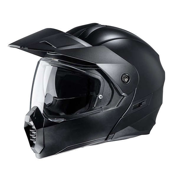 Hjc C80 Modular Helmet Matt Black HJC-106570-SFB Modular Helmets ...