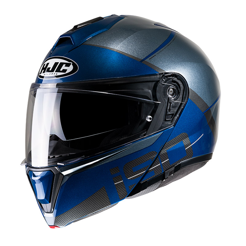 Hjc I90 May Modular Helmet Grey Blue HJC-154102-MC2 Modular Helmets