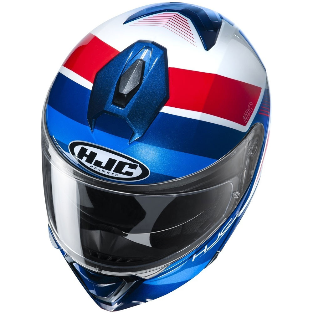 Hjc I90 Hollen Modular Helmet Blue Red White HJC-153521-MC21 Modular