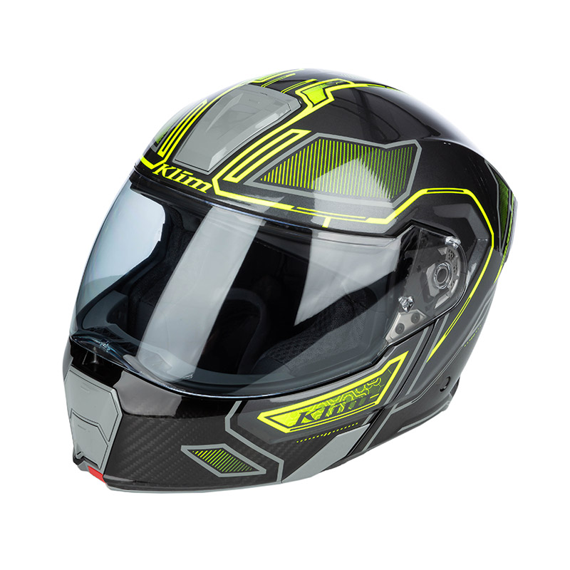 Casco Modulare Klim GT1 Expedition Encrypted giallo