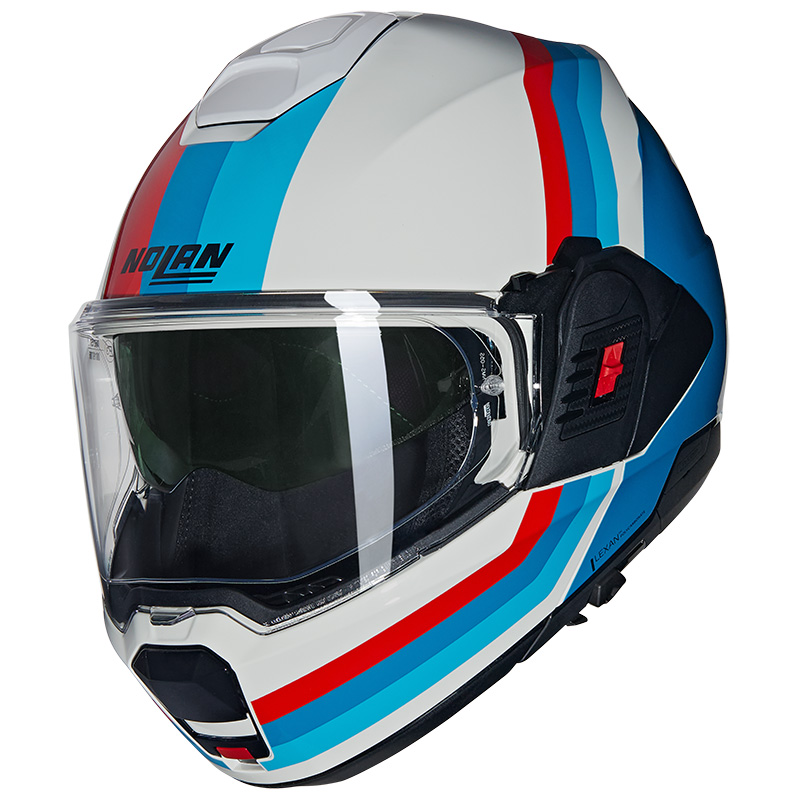 Casco Nolan N120.1 Lineo blu