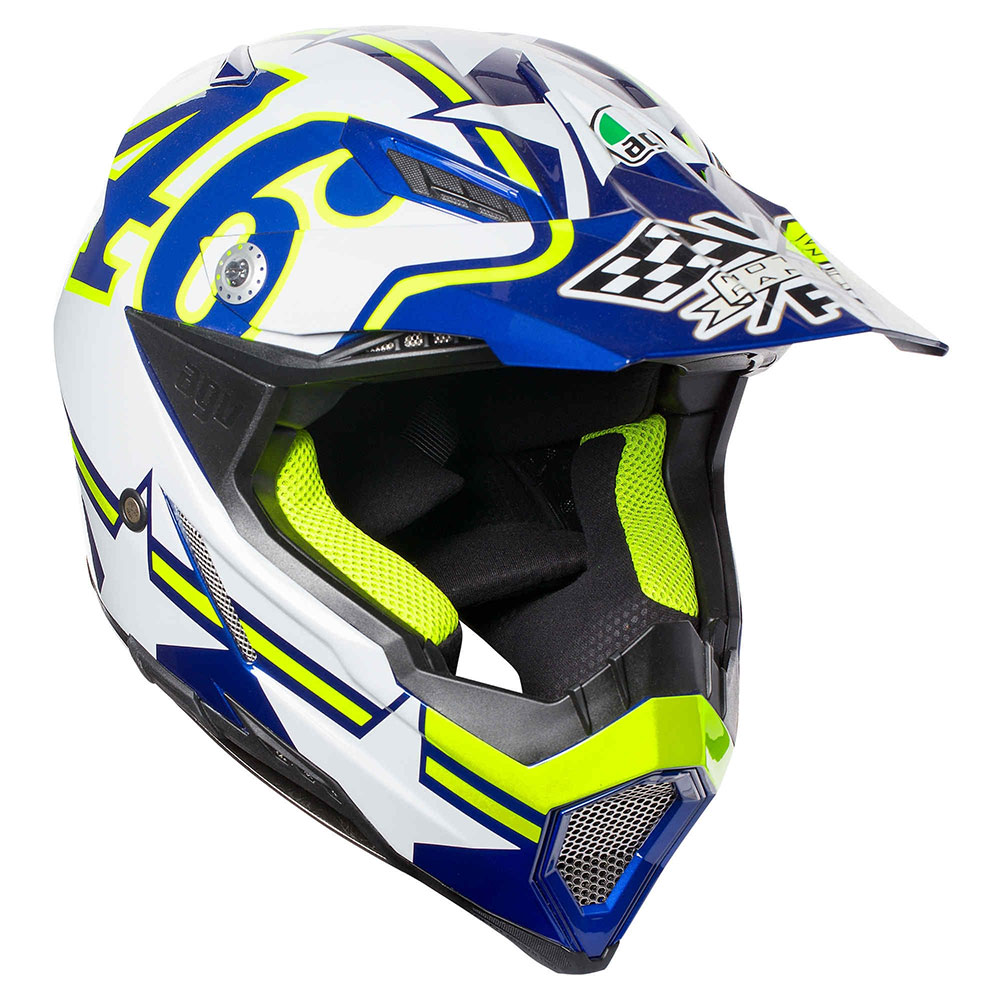 Agv Ax 8 Evo Ranch AGV 7511A0I0 002 Offroad Helmets MotoStorm