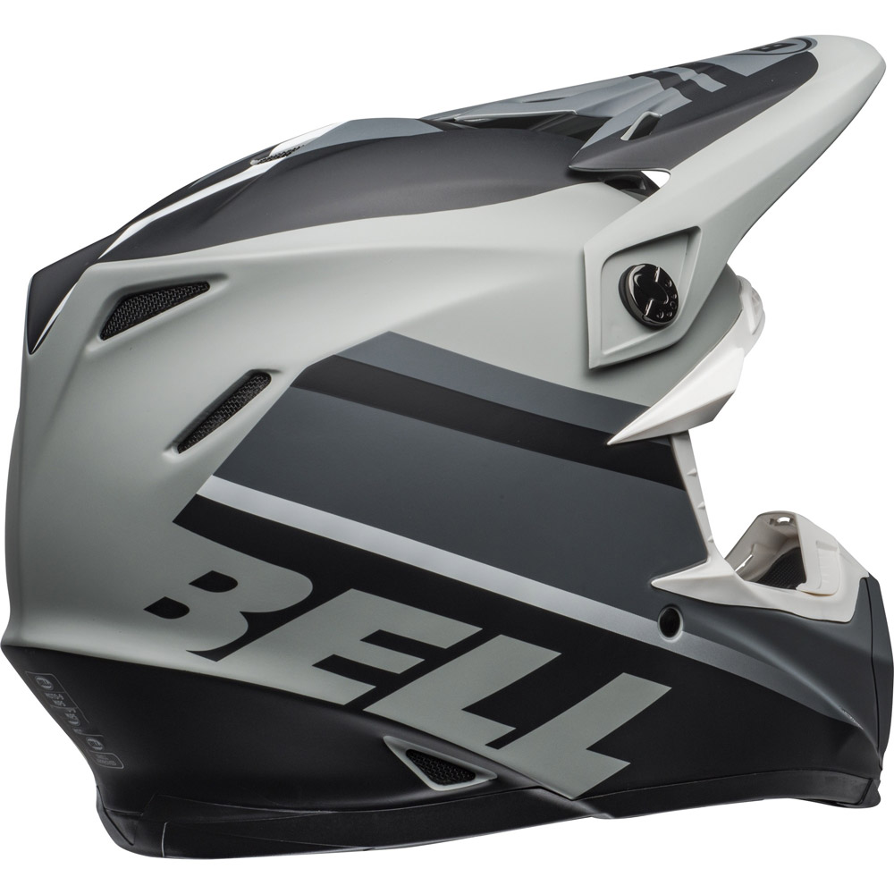 Bell Moto 9 Mips Prophecy Helmet Grey Black White BE ...