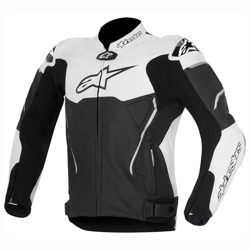 Alpinestars Atem Leather Jacket 2015 White A310651512 Jackets | MotoStorm