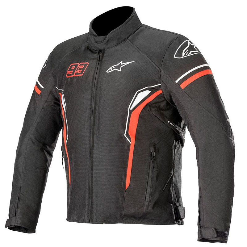 Alpinestars Sepang Waterproof Jacket Black Red A3200919123 Jackets ...