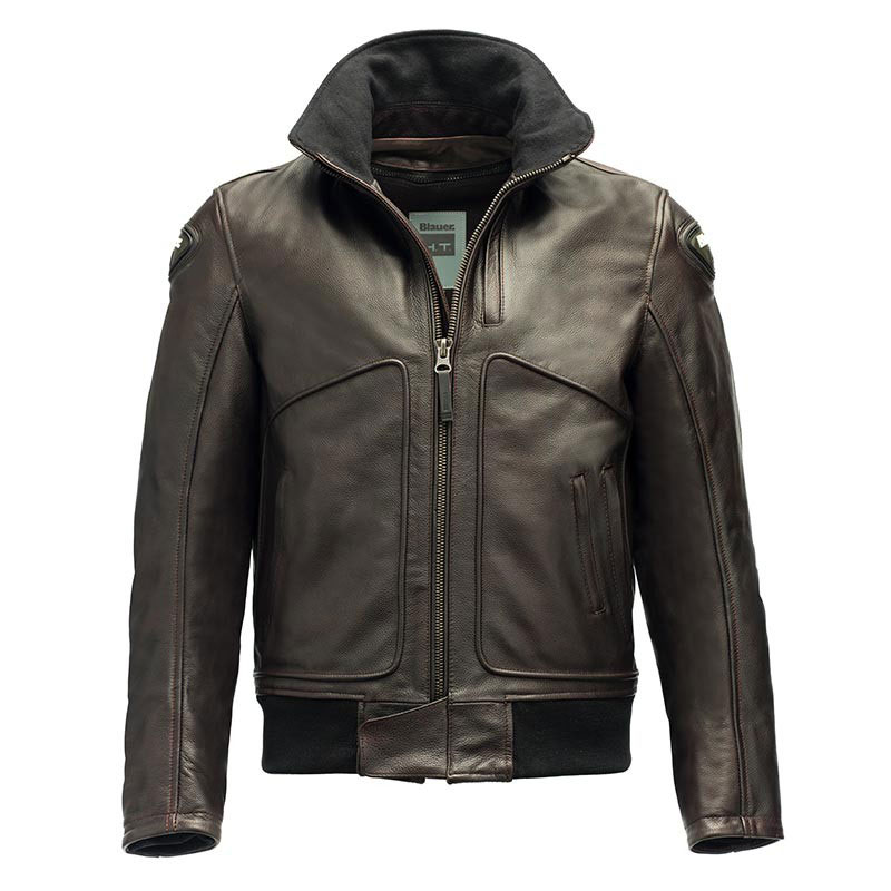 Blauer Thor Leather Jacket Brown 12CBKU110060.005035-370 Jackets ...