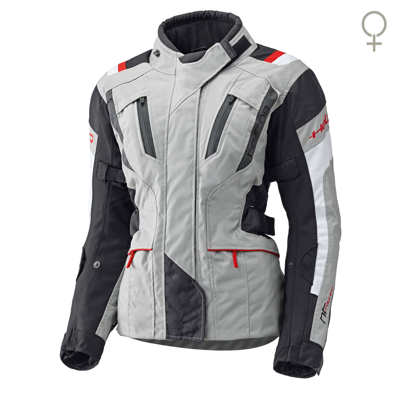 Held 4 Touring Lady Jacket Gray Black HE-006023-068-D Jackets | MotoStorm