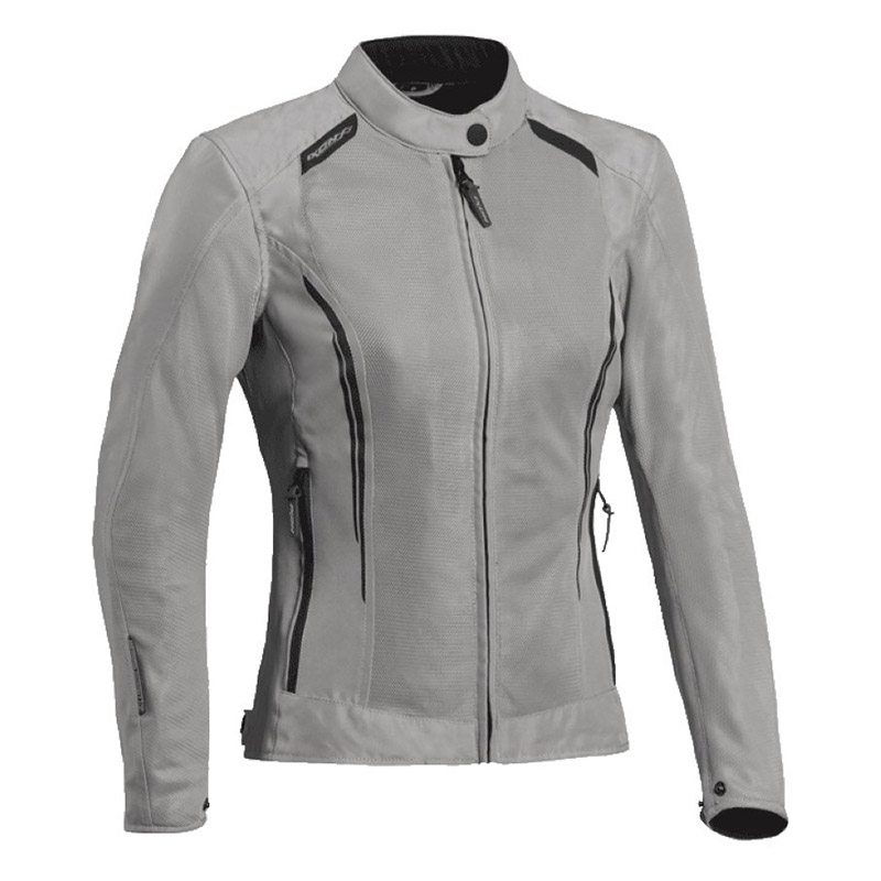 Ixon Cool Air Damen Jacke Grau 5002 Jacken Motostorm