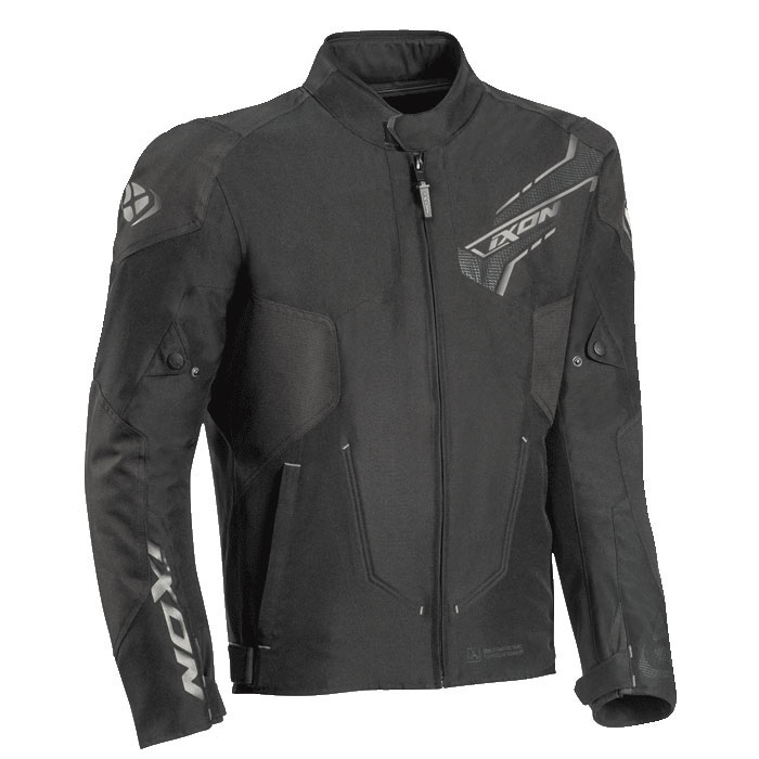 Ixon Luthor Jacket Black 100101101-1001 Jackets | MotoStorm