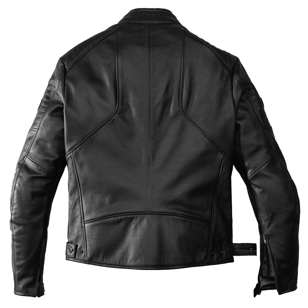 Spidi Clubber Leather Jacket Extreme Black P205536 Jackets | MotoStorm
