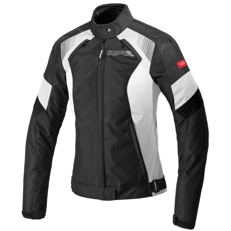 Spidi Flash Evo Lady Jacket Black White T276011 Jackets | MotoStorm
