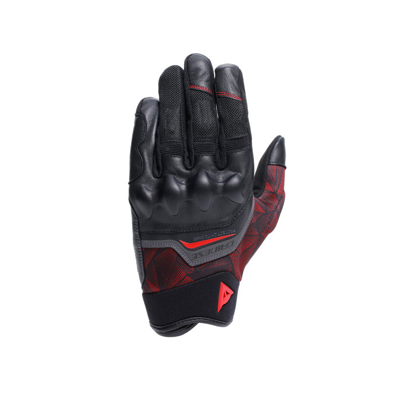 Guanti Dainese Ermex nero rosso