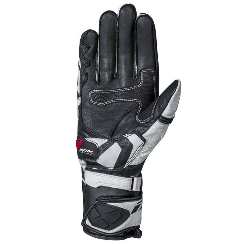 Ixon Rs Circuit-r Gloves Black White 300211043-2012 Gloves | MotoStorm