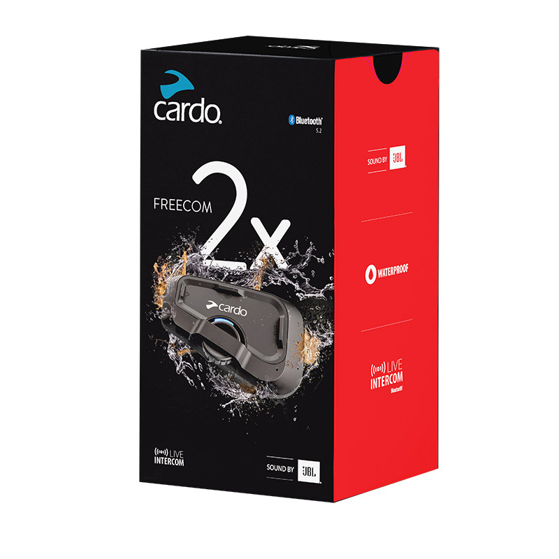 Cardo Spirit HD Communication System Single Pack - MotoMoto