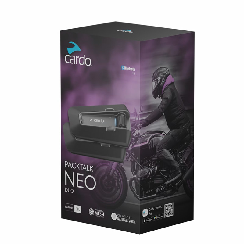 Intercomunicador Moto Cardo Packtalk NEO Duo