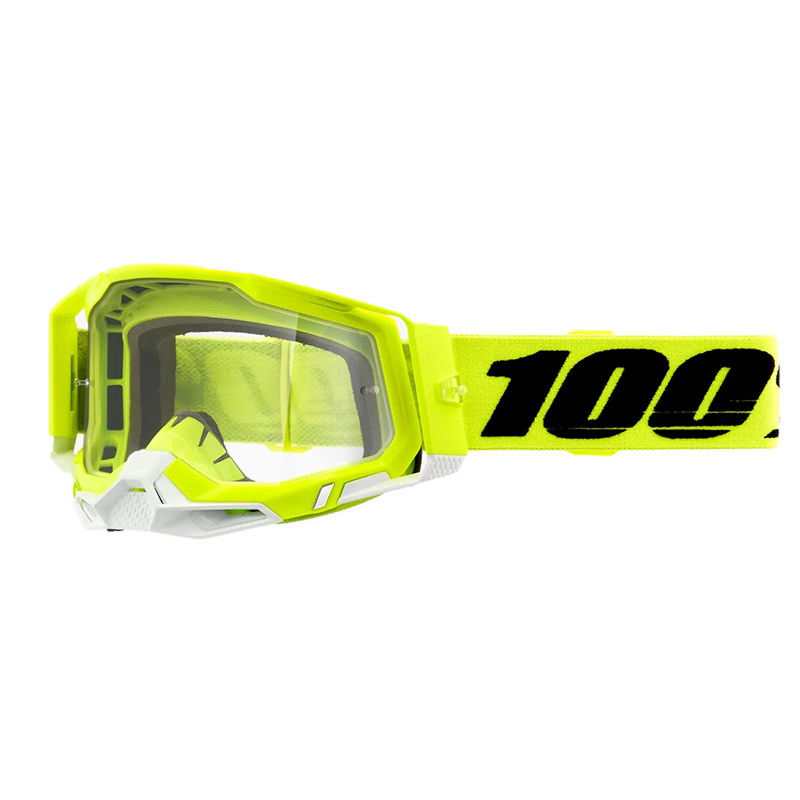 100% Racecraft 2 Goggle Yellow 50009-00004 Offroad | MotoStorm