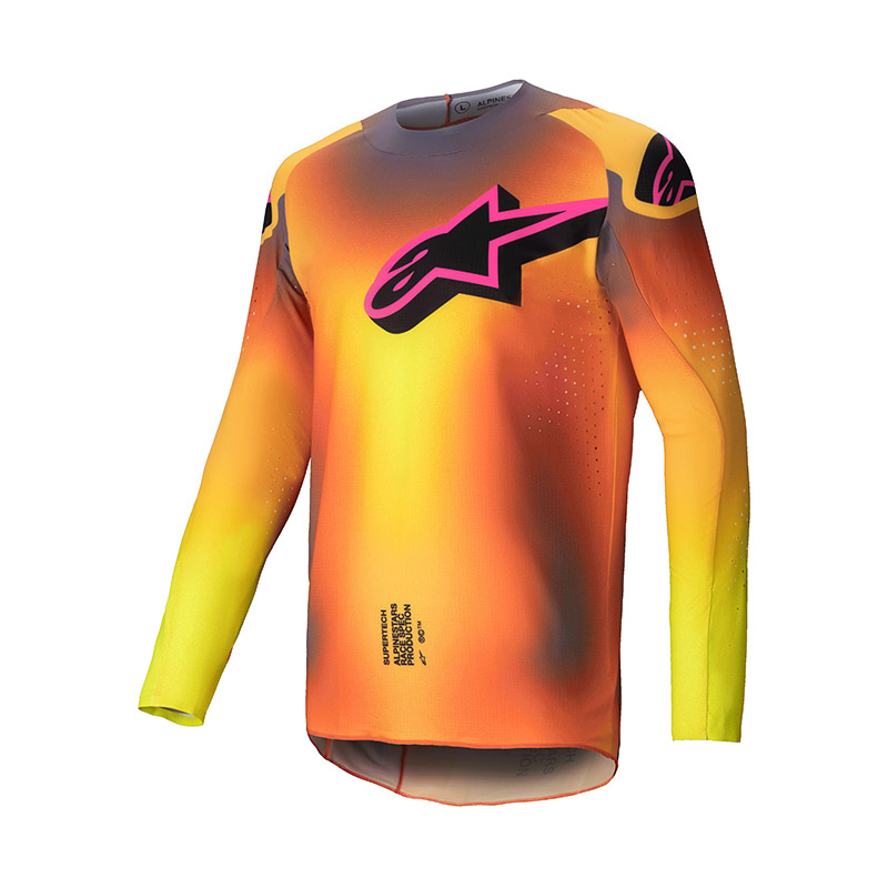 Maglia Alpinestars Supertech Lipan 2025 giallo