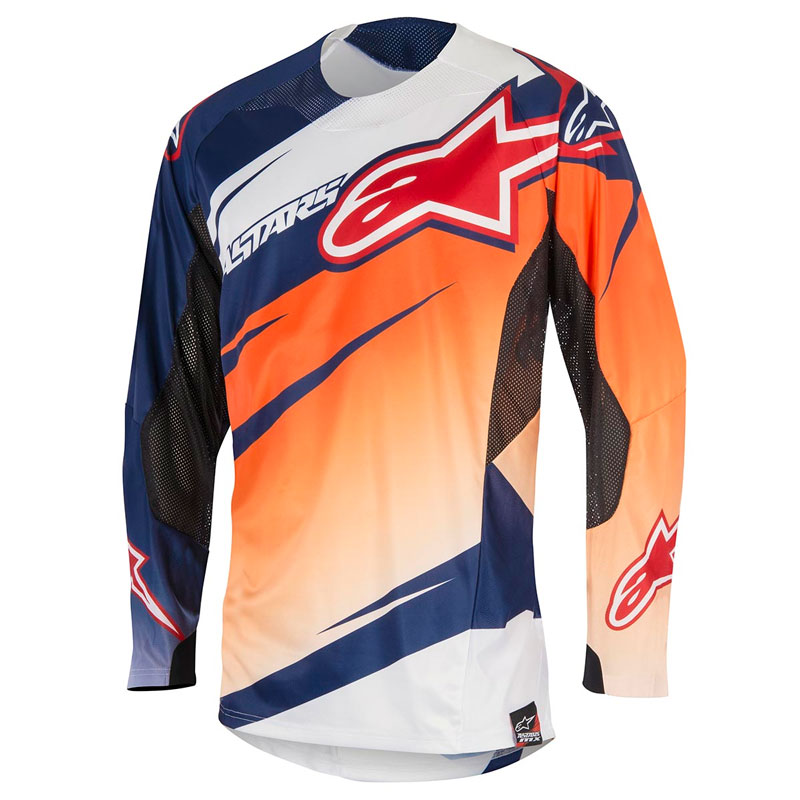 Alpinestars Techstar Venom Jersey 2016 Orange A3760016429 Offroad ...