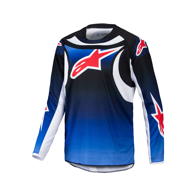 Maglia Alpinestars Youth Racer Wurx 2025 blu