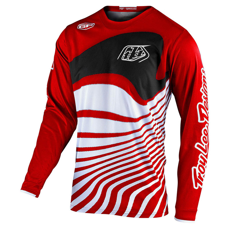 Troy Lee Designs Gp Drift Jersey Red Black TLD-30778001 Offroad | MotoStorm