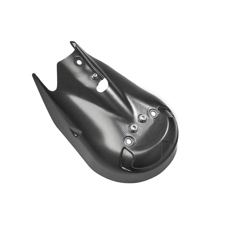 Real Carbon Fiber Exhaust Heat Shield Cover Guard Matt For Ducati